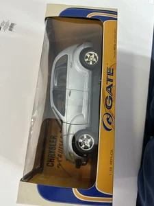 Chrysler PT Cruiser GATE Die Cast 1/18 Model Silver NIB - Picture 1 of 2