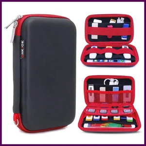 2.5 Inch Hard Drive Accessories Case Bag for WD Seagate HDD Power Phone USB - Afbeelding 1 van 26