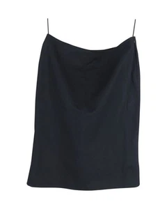Alexander Mcqueen Above Knee Pencil Skirt In Cotton Women Black Size 44 - Picture 1 of 3