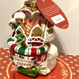 Christopher Radko COOKIE TIME Ornament New In Box Hand Blown Glass - Picture 1 of 12