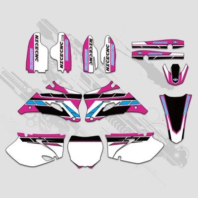 Calcomanías adhesivas gráficas de motocross para Yamaha YZ 250F YZ250F 2006 2007 2008 2009 Foto 1 de 2
