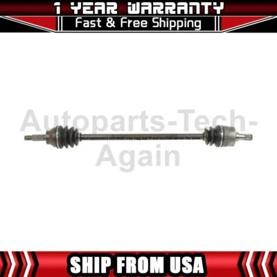 Eixo Cardone 1 dianteiro direito CV compatível com 2001-2004 Hyundai Santa Fe - Imagem 1 de 4