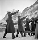 Swiss winter army championships 1949, pistol shooting Swiss win- 1949 Old Photo