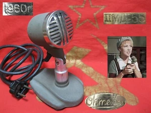 vintage Microphone MD-55 Octave 1960 Soviet Union Russian USSR - Afbeelding 1 van 11