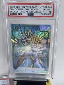 2024 Son Gohan Childhood Secret Rare Alternate Art PSA 10 - Picture 1 of 14