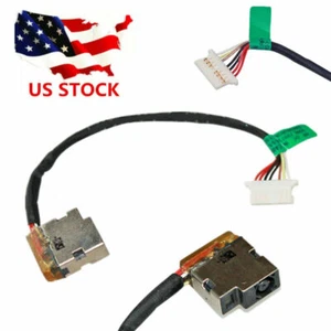 Lot New DC Power Jack Cable Fits HP 799736-Y57 799736-S57 15-AC163NR Harness - Picture 1 of 6