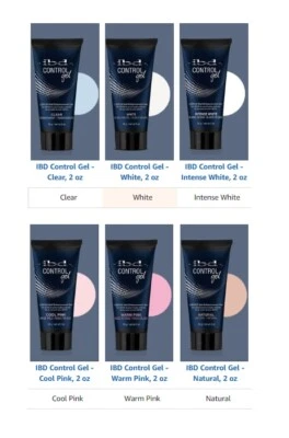 IBD 控制凝胶 LED/UV 美甲增强凝胶 56 克 /2 盎司 - 选择您的颜色 — 第 1/3 张图片