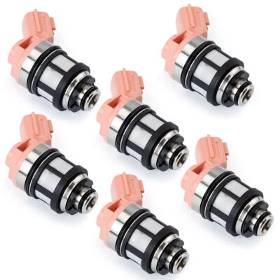 6x Inyectores de combustible 166001800 para Nissan Frontier Pathfinder Xterra 3,3 L 1996-2004 Foto 1 de 4