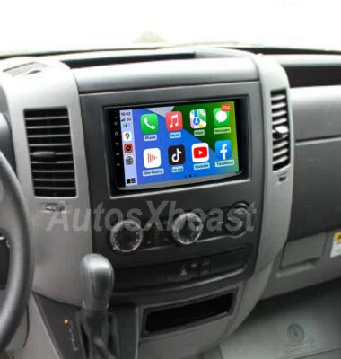 CarPlay For 2011-2016 Mercedes-Benz Sprinter Cargo Van Android 13.0 Radio Stereo Foto 1 de 4
