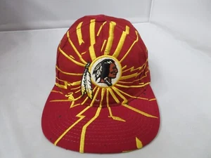 Vintage WASHINGTON REDSKINS COMMANDERS Starter Pro Line SHOCKWAVE Snapback Hat - Picture 1 of 24