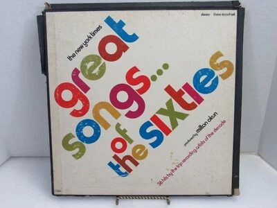 The New York Times Great Songs of The Sixties Columbia C 10000 1972 Vinyl LP Set Foto 1 de 4