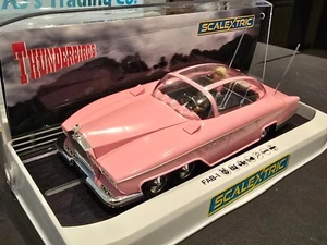 SCALEXTRIC Slot Car 1:32 THUNDERBIRDS DPR Luci NUOVO C4479 ROSA FAB-1 C4479T - Foto 1 di 5