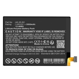 Akku Li-Polymer für Emporia Smart.5 - ersetzt AK-S5-BC AK-S5 (V2) - 3500mAh - Zdjęcie 1 z 1