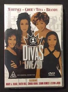 VH1 DIVAS LIVE '99 1999 DVD - BRAND NEW - CHER / TINA TURNER / BRANDY / WHITNEY - Picture 1 of 2