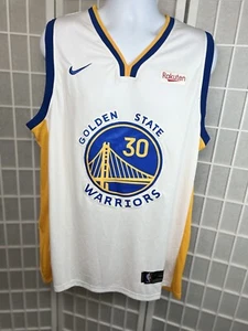 Camiseta deportiva Warriors Stephen Curry Nike blanca Swingman edición Asociación talla pequeña - Imagen 1 de 22
