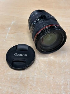 Canon Zoom Lens EF 24-105mm 1:4 L IS II USM Image Stabilizer Ultrasonic Lens - Picture 1 of 7