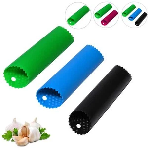 Garlic Peeler Skin Remover Roller Keepereasy Quick To Peeled Garlic Cloves With - Picture 1 of 7