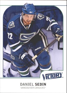 2009-10 Finnish Upper Deck Victory Canucks Hockey Card #187 Daniel Sedin