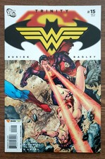 DC Trinity Batman Wonder Woman Superman 2008 #15 VF unread, bagged&boarded