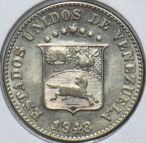 Venezuela 1948 5 Centimos Horse animal 296544 combine shipping - Picture 1 of 2
