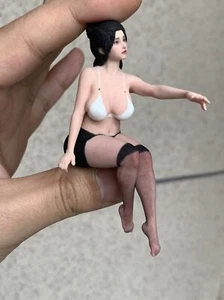 1/16 1/18 1/12 3D Printing Swimsuit Beauty Girl Miniature DIY Model Display - Picture 1 of 17