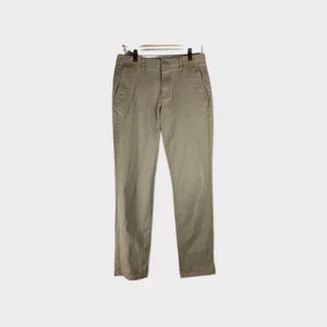 Canali Proposta Mens Chino Pants Beige Pockets Flat Front 36 x 29 - Picture 1 of 6