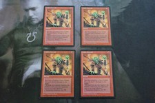 MTG - 4 x Goblin Grenade - Fallen Empires - Ex Condition - Lot 3