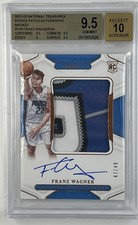 2021-22 Panini National Treasures Franz Wagner Bronze Auto #/49 RC RPABGS 9.5/10