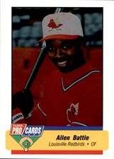 1994 Triple A All-Stars Fleer/ProCards #AAA35 Allen Battle Grantham NC Card