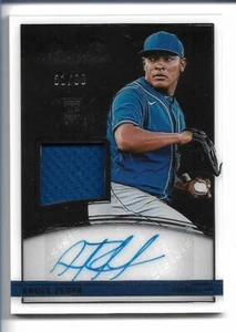 Angel Zerpa 2022 Chronicles Studio Black Signature Materials Auto RC #81/99 - Imagen 1 de 2