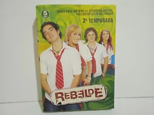 Rebelde - Segunda Temporada - 5 x DVD - BOX - Castellano - 2007 - Imagen 1 de 11