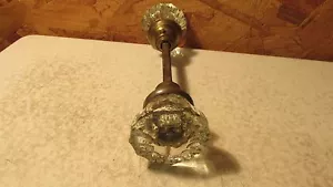 2 perillas antiguas de vidrio para puertas - par número 8 - Imagen 1 de 1