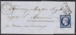 Vecchia copertina classica, OFCV0225 Francia Sc15a Napoleone, 01 settembre. 1856. - Foto 1 di 2