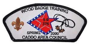 Caddo Area Council (TX) TA-12 2000 Holz Abzeichen Ausbildung SR-378 CSP BSA - Bild 1 von 1