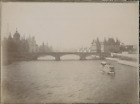 France, Paris, Exposition Universelle 1900, La Seine Et Les Pavillons, Vintage C