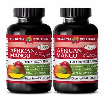 African Mango Pure Extract AFRICAN MANGO EXTRACT 1000 FATBURNER Antioxidant 2B - Bild 1 von 4