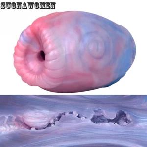 Silicone Glans Trainer Masturbators Realistic Vaginas Pocket Pussy Stroker Toys - Picture 1 of 19