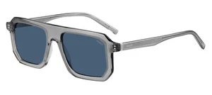 Sunglasses HUGO 1312/S KB7 (KU) GREY/BLUE Size 53 - Picture 1 of 4