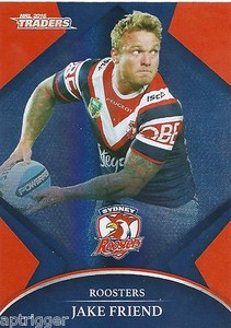 2016 NRL Traders Parallel (P135) Jake FRIEND Roosters