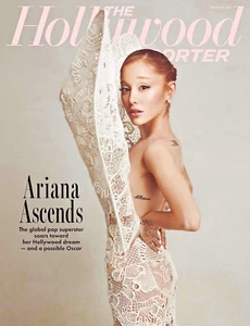 THE HOLLYWOOD REPORTER MAGAZINE-ARIANA ASCENDS-Dec 12 2025 - Picture 1 of 1