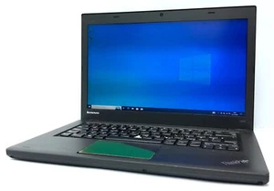 Lenovo Windows Laptop PC Thinkpad T440 - i5-4300u @ 2.5 - 4GB RAM - 14.0" - 1... - Picture 1 of 7
