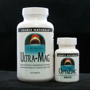 Magnesium Complex with Vitamin B6 and Zinc Complex with Copper Bundle - Picture 1 of 3