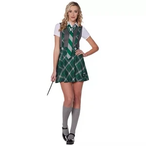 01634047 Spirit Halloween Adult Slytherin Dress Costume Harry Potter Sizes Vary - Picture 1 of 4