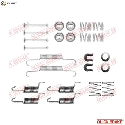 ACCESSORY KIT PARKING BRAKE SHOES 105-0010 FOR MITSUBISHI SPACE/WAGON GRANDIS - Image 1 of 4