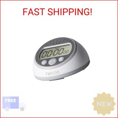 Taylor Digital Timer Counts Up and Down for School, Learning, Projects, and Kitc - Image 1 of 2