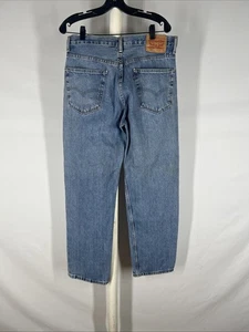 Jean de mezclilla azul calce recto relajado Levi's 550 para hombre 34 x 32 - Imagen 1 de 11