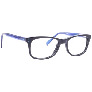 Nike Junior Eyeglasses 5538 403 Midnight Navy/Racer Blue Square Frame 49[]17 135 - Picture 1 of 6