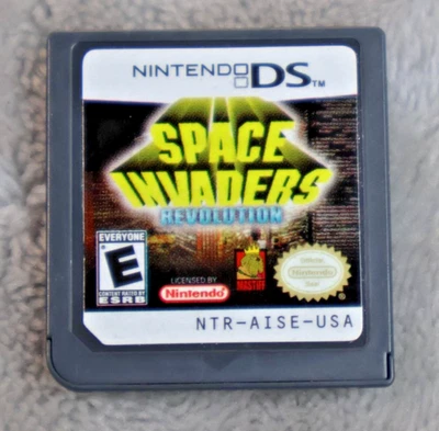 Space Invaders Revolution Nintendo DS Game Cartridge Only Mastiff USA ESRB E - Image 1 of 2