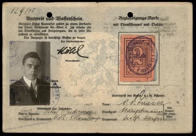 German 1919 Revolution Bavarian Freikorps Bayerisches Grenzschutz Ost Phot 87470 - Image 1 of 4