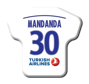 Calamita Simile a T-Shirt Calcio Stagione 2014/2015 Marseille 30 Steve Mandanda - Picture 1 of 9